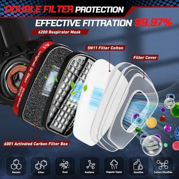 防护面具黑色-9