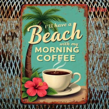 CIFbuy8x12 英寸 ( 20.3x30.5cm )复古风怀旧风铝合金标牌适用于Kitchen（TikTok、temu下自提）