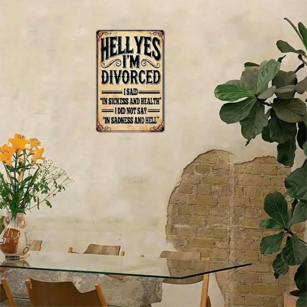 CIFbuy8x12 英寸 ( 20.3x30.5cm )复古风乡村风铝合金标牌（TikTok、temu下自提）-6