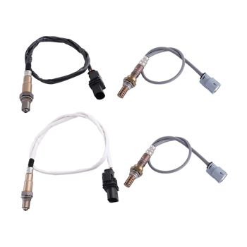 4件套上下游氧传感器，适用于福特 F-150 5.0L 2011-2014 款以及 5.0L 和 6.2L 发动机车型。