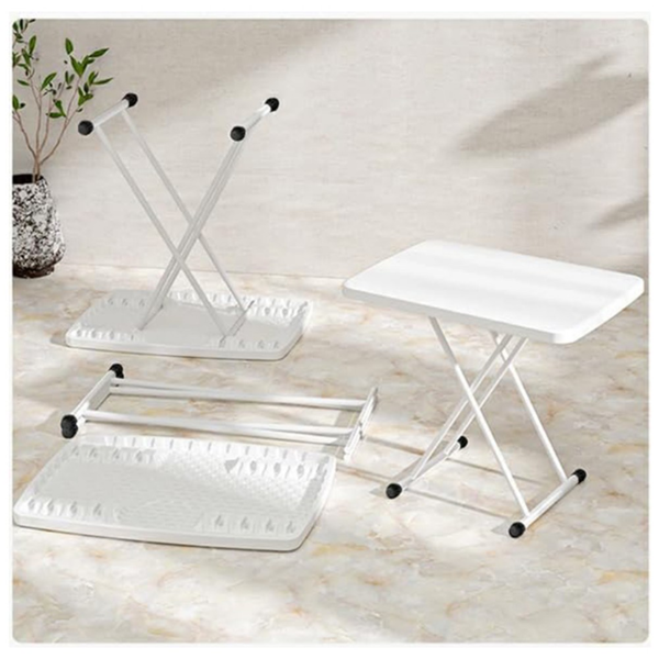 桌子 6545升降桌 白色 可升降电脑桌-9