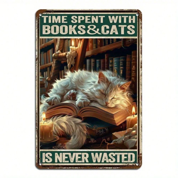 CIFbuy8x12 英寸 ( 20.3x30.5cm )复古风乡村风铝合金标牌适用于家居（TikTok、temu下自提）