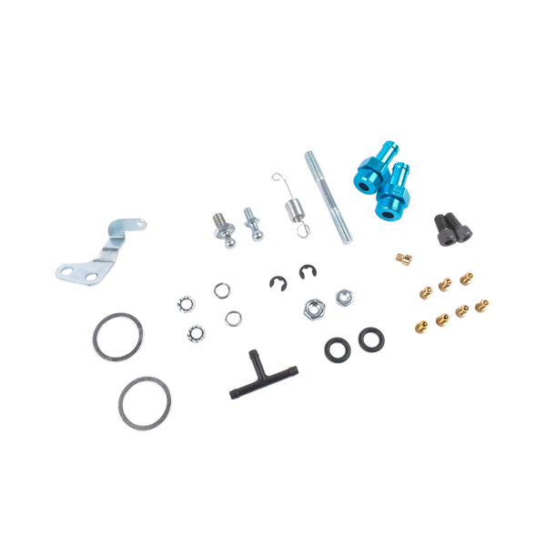 化油器 750 CFM 4 Barrel Double Pumper Carburetor Aluminum Electric Choke BR-67257 Shiny-9