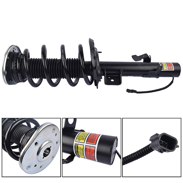 减震器 Front Right Shock Strut Assembly Electric Replacement for Land Rover Range Rover Evoque 2012-2018 w/ Magnetic Damping LR024444 LR051483-7