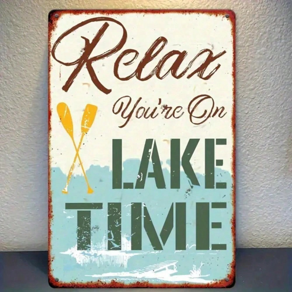 CIFbuy8x12 英寸 ( 20.3x30.5cm )复古风乡村风铝合金标牌（TikTok、temu下自提）-2