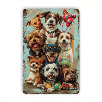 CIFbuy8x12 英寸 ( 20.3x30.5cm )复古风怀旧风铝合金标牌适用于家居、酒吧、咖啡馆（TikTok、temu下自提）