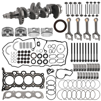 G4NH 2.0L 发动机大修活塞垫片套件曲轴连杆，适用于 2017-2022 款现代起亚车型