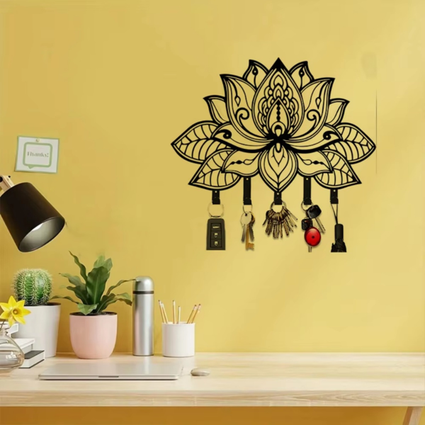 CIFbuy™ 艺术金属壁挂衣架 现代装饰衣帽收纳钩（TikTok、temu下自提）-6