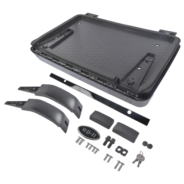 储物箱 Exterior Side Mounted Gear Storage Box Carrier Replacement for Land Rover Defender 110 2020-2025-6