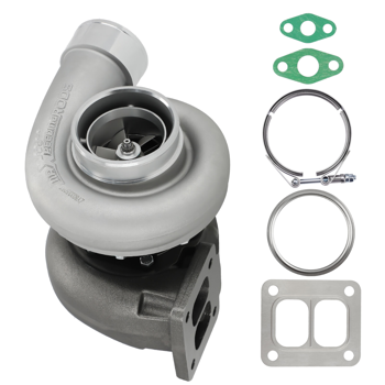 GT45 T4 V型环 1.05 A/R 88MM 巨型 600+HPS 增压升级 赛车涡轮增压器 适用于所有4.0L-6.0L发动机