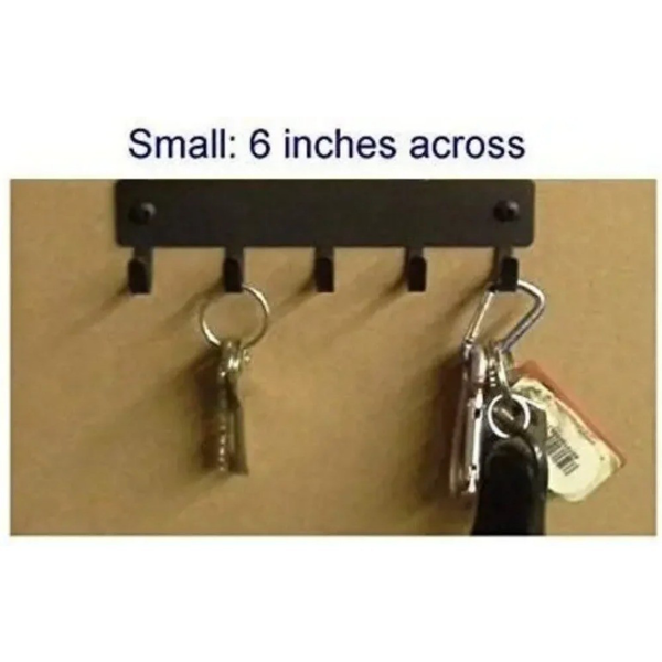 CIFbuy™ 现代黑金属墙钩 工业农舍衣帽架极简艺术装饰（TikTok、temu下自提）-4