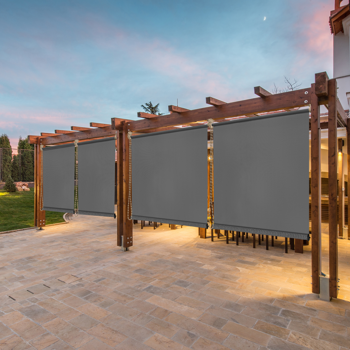 7'X6' 浅灰色HDPE拼接卷帘