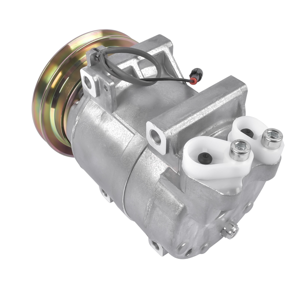 汽车空调压缩机 AC Compressor & A/C Clutch Fit for Isuzu NPR NQR NRR GMC W-Series 2005-2016 12 Volt CW/ CCW 1/ Groove 1/2" Wide V-belt 8980371471 8-98037-147-1-5