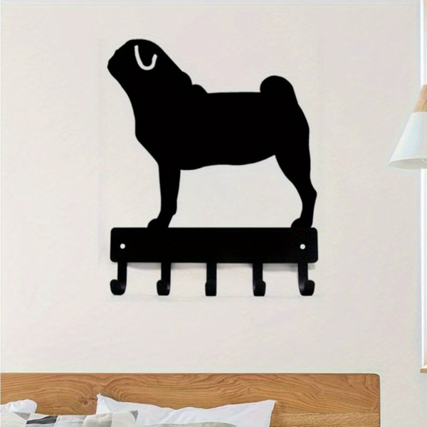 CIFbuy™ 时尚黑金属墙钩 家居装饰节日礼品墙饰（TikTok、temu下自提）-5