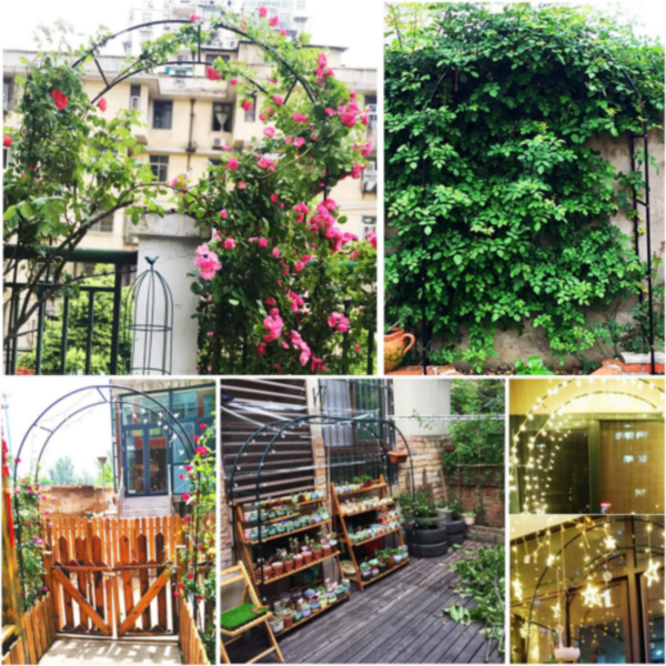 2.4M花园攀爬植物拱门-9