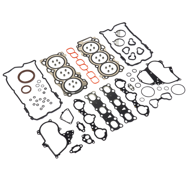 发动机修包 MLS Cylinder Full Head Gaskets Set Fit for Infiniti JX35 QX60, Nissan Altima Maxima Murano Pathfinder Quest 3.5L DOHC V6 24V 3498cc Gas VQ35DE Engine 2007-2020-4