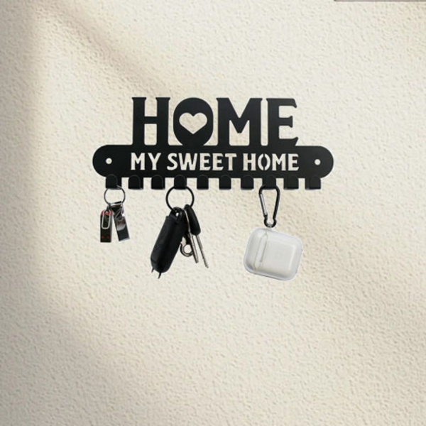 CIFbuy™ 节日主题壁挂钥匙架 玄关厨房收纳装饰（TikTok、temu下自提）-1