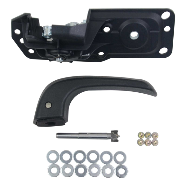 车门把手修理包 Interior Door Handle Kit Driver Side Fits for Cadillac Escalade Chevrolet Silverado GMC Sierra 1500 2500HD 3500HD 2007-2014 15936892 20871488-4