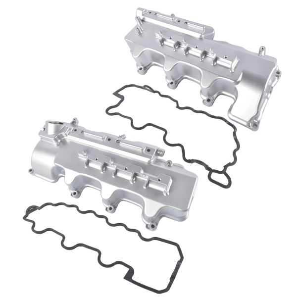 气门室盖 2x Engine Valve Cover Left and Right Fit for Mercedes C280 C320 CLK320 E320 ML320 ML350 S350 SLK320 1998-2006 A1120100530 A1120100430-7