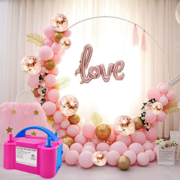 电动气球双喷充气泵-9