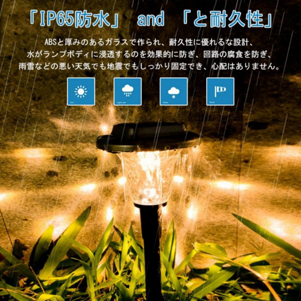 6支装 太阳能草坪灯 SL-828 插地款-12