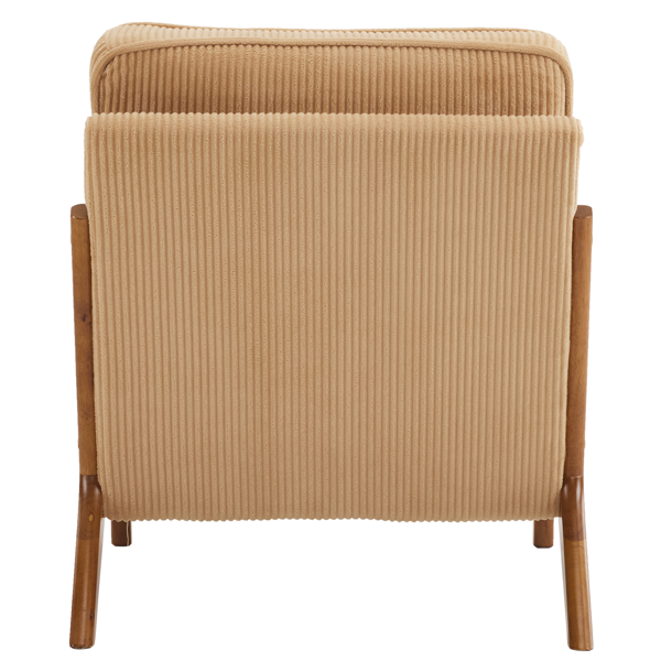 1pcs款 矮扶手椅 65*80*78cm 条绒 卡其色 室内休闲椅-9