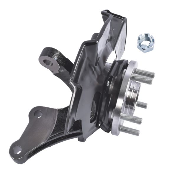 转向节总成 Front Steering Knuckle & Wheel Bearing Hub Assembly Left Fit for Kia Sportage Hyundai Tucson 2005-2009-3