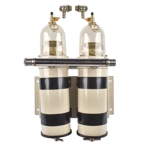 油水分离器 Fuel Filter Water Separator 731000FH, 731000FH10 Replacement for Parker Racor Turbine Series Fuel Filter Dual Oil-Water Separator Assembly Mobile Filtration-7