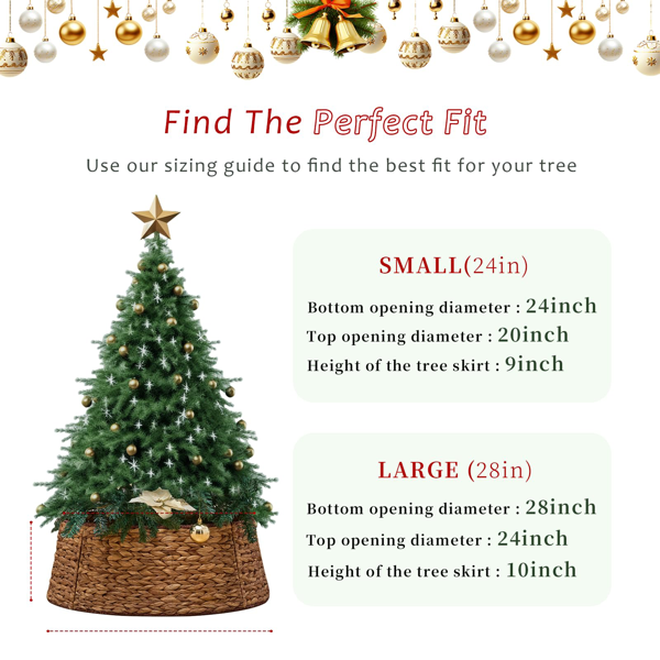 手工编织圣诞树裙-2