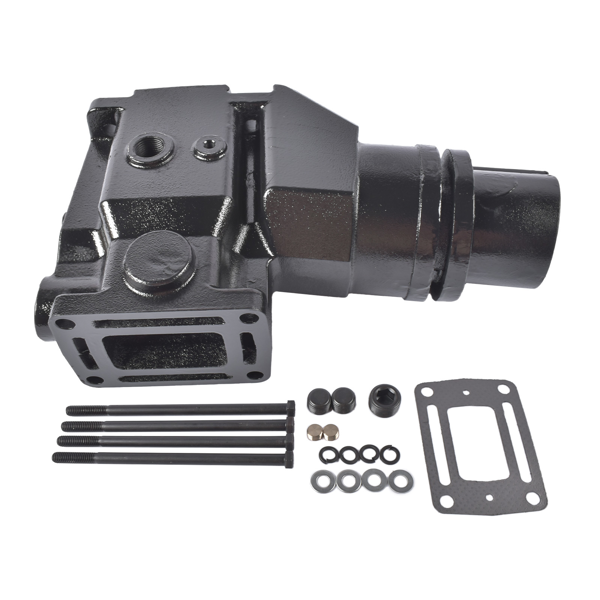 排气歧管 Exhaust Elbow Kit w/Gasket and Mounting Hardware Replacement for Volvo Penta OMC V6 V8 1992-on 913784 3857944 3863061-1
