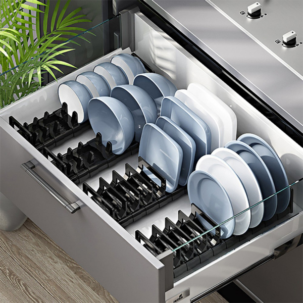 厨房碗碟架 铝制 北欧碟架-40CM-6