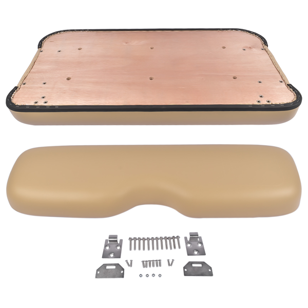 坐垫套装 Front Seat Cushion Kit with Hardware Tan Color Replacement for EZGO TXT Golf Cart 1994-2013 71751-G01 71751-G03-7