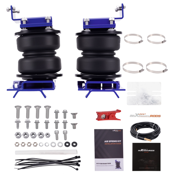 适用于道奇公羊1500皮卡（2009-2018款）的空气辅助弹簧气囊套件-5