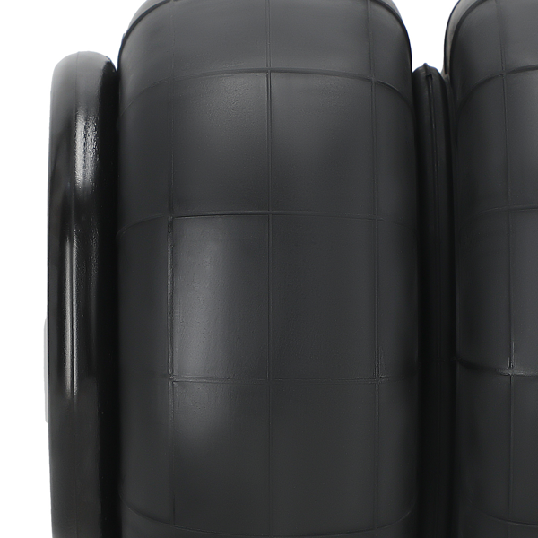 配对2600磅空气弹簧悬挂气囊 单端口1/2英寸NPT带气管 适用于福特F150/F250/F350/F450（带T型接头）-6