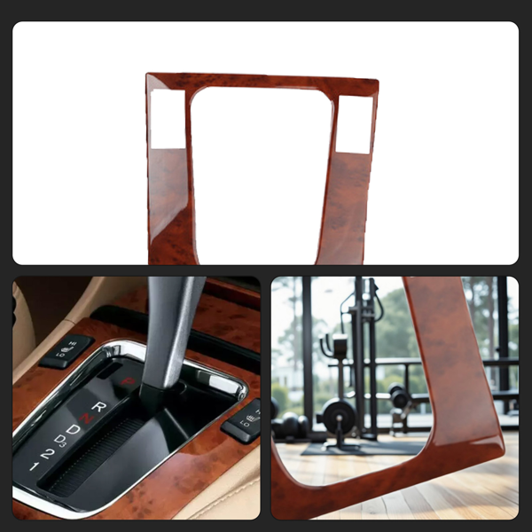 适用于2003-2007款本田雅阁的木纹汽车中控台换挡面板装饰条-7