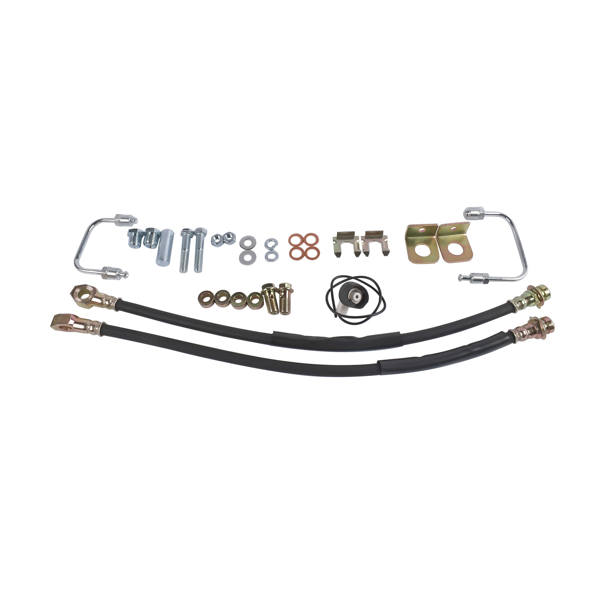 刹车盘套装 Front Disc Brake Conversion Kit Manual Master Cylinder Replacement for Ford Full Size & Galaxie 1957-1972 DBKFSFD64STD-15