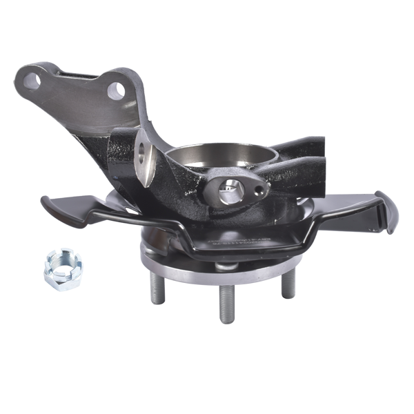 转向节总成 Front Steering Knuckle & Wheel Bearing Hub Assembly Left Fit for Kia Sportage Hyundai Tucson 2005-2009-2