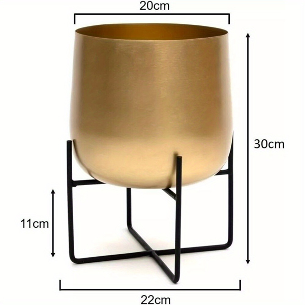 古铜落地插花桶-4