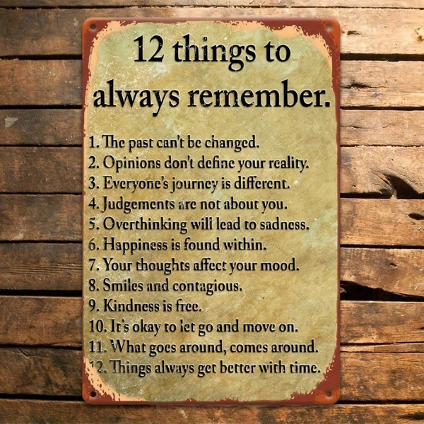 CIFbuy8x12 英寸 ( 20.3x30.5cm )复古风乡村风铝合金标牌Farmhouse适用于家居（TikTok、temu下自提）-2