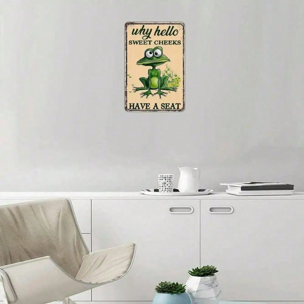 CIFbuy8x12 英寸 ( 20.3x30.5cm )复古风乡村风铝合金标牌适用于家居（TikTok、temu下自提）-3