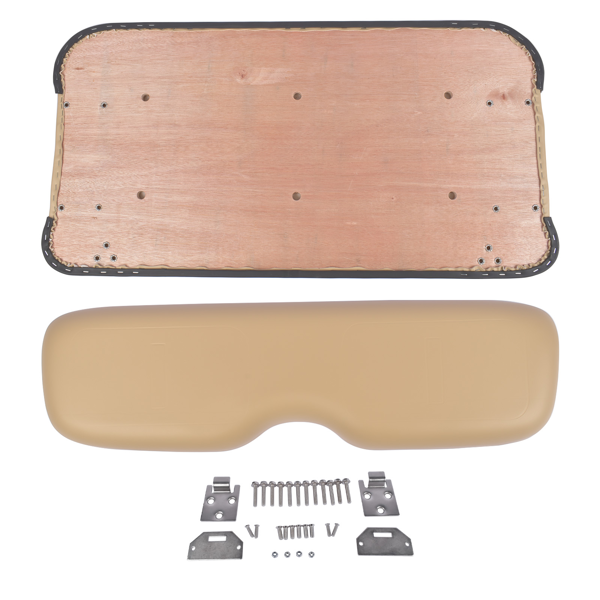 坐垫套装 Front Seat Cushion Kit with Hardware Tan Color Replacement for EZGO TXT Golf Cart 1994-2013 71751-G01 71751-G03-9