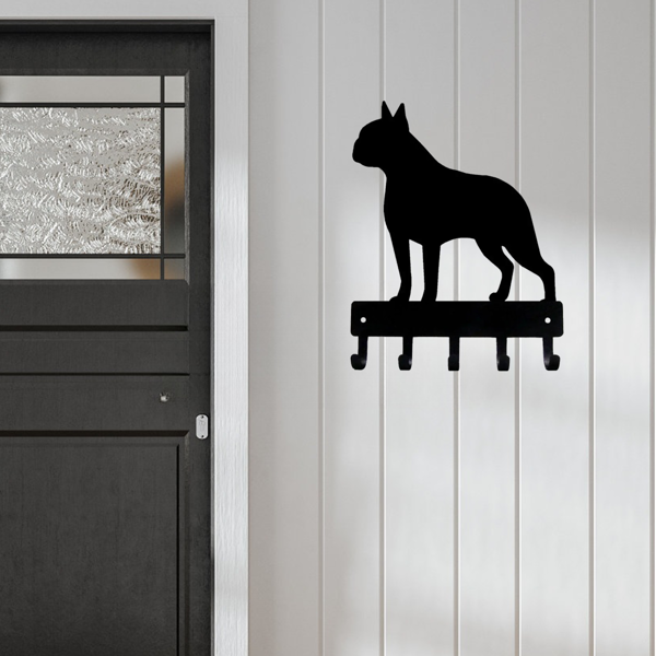 CIFbuy™ 波士顿梗钥匙挂钩 双功能壁挂收纳架（TikTok、temu下自提）-6