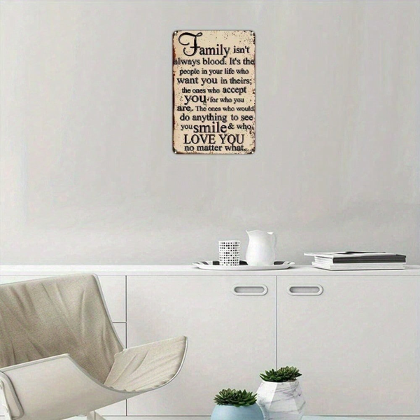 CIFbuy8x12 英寸 ( 20.3x30.5cm )复古风乡村风铝合金标牌Farmhouse适用于家居、Office（TikTok、temu下自提）-7