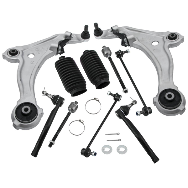 10 件装前下控制臂拉杆（左和右）适用于Nissan  Maxima 2009-2014-2