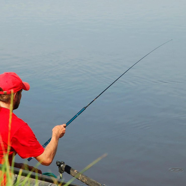 1支270厘米/106.29英寸玻璃纤维钓竿 - 适用于飞钓、溪流钓 - 短节便携-3