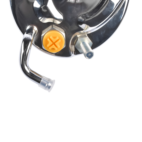 转向助力泵 Power Steering Pump Fit for Chevy BBC SBC 350 454 Chrome 5/8" Key Way Style Monte Carlo Camaro Malibu Chevelle Bel Air Biscayne Brookwood Caprice Impala STP01S DA-STP01S-11