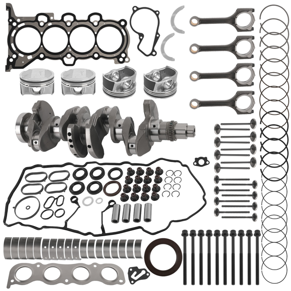 G4NH 2.0L 发动机大修活塞垫片套件曲轴连杆，适用于 2017-2022 款现代起亚车型-2