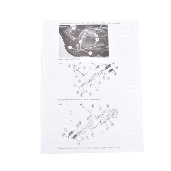 前置脚踏 Forward Controls Foot Pegs Levers Linkages Fit for Harley-Davidson Sportster XL883 1200 2004-2013 Black Aluminum-9