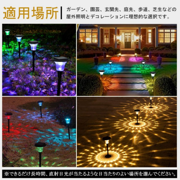 6支装 太阳能草坪灯 SL-828 插地款-11