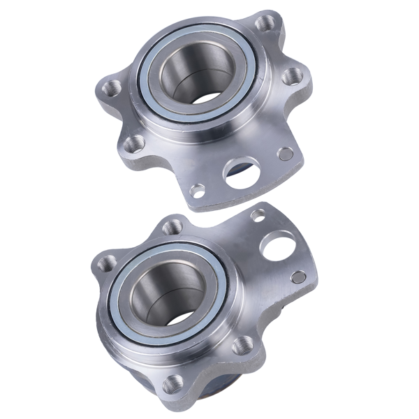 轮毂单元 2Pcs Rear Wheel Bearing and Hub Assembly Fit for INFINITI Q45 Nissan 300ZX Coupe Sedan 1990-1996-4